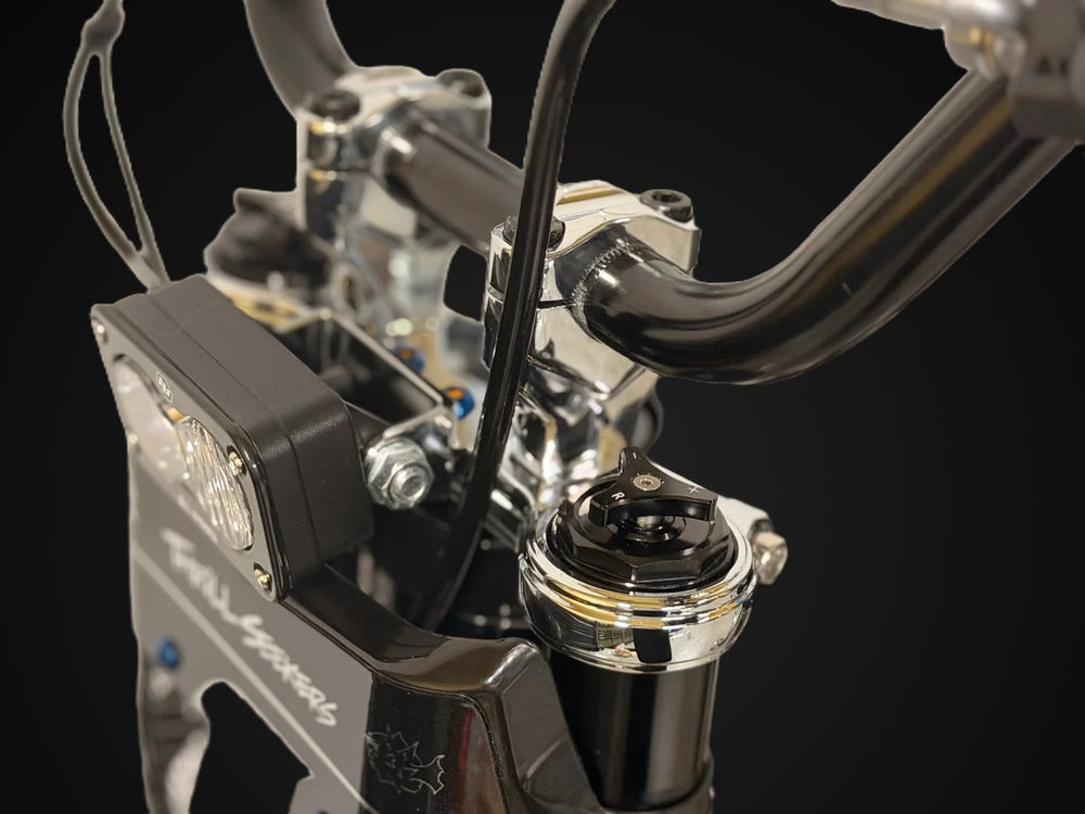 Chrome Triple Clamps