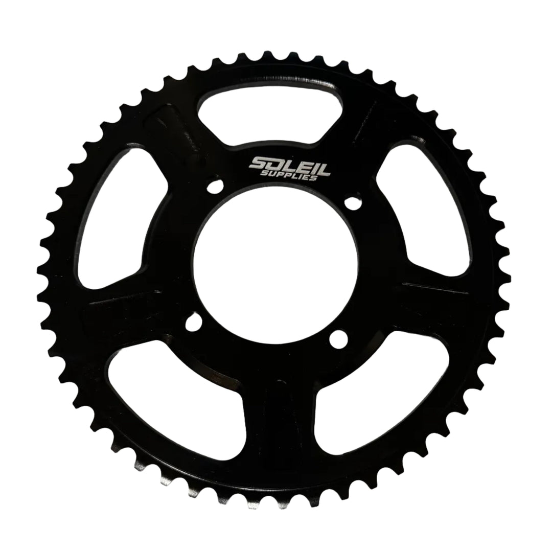 Soleil Supplies black 52-tooth rear sprocket