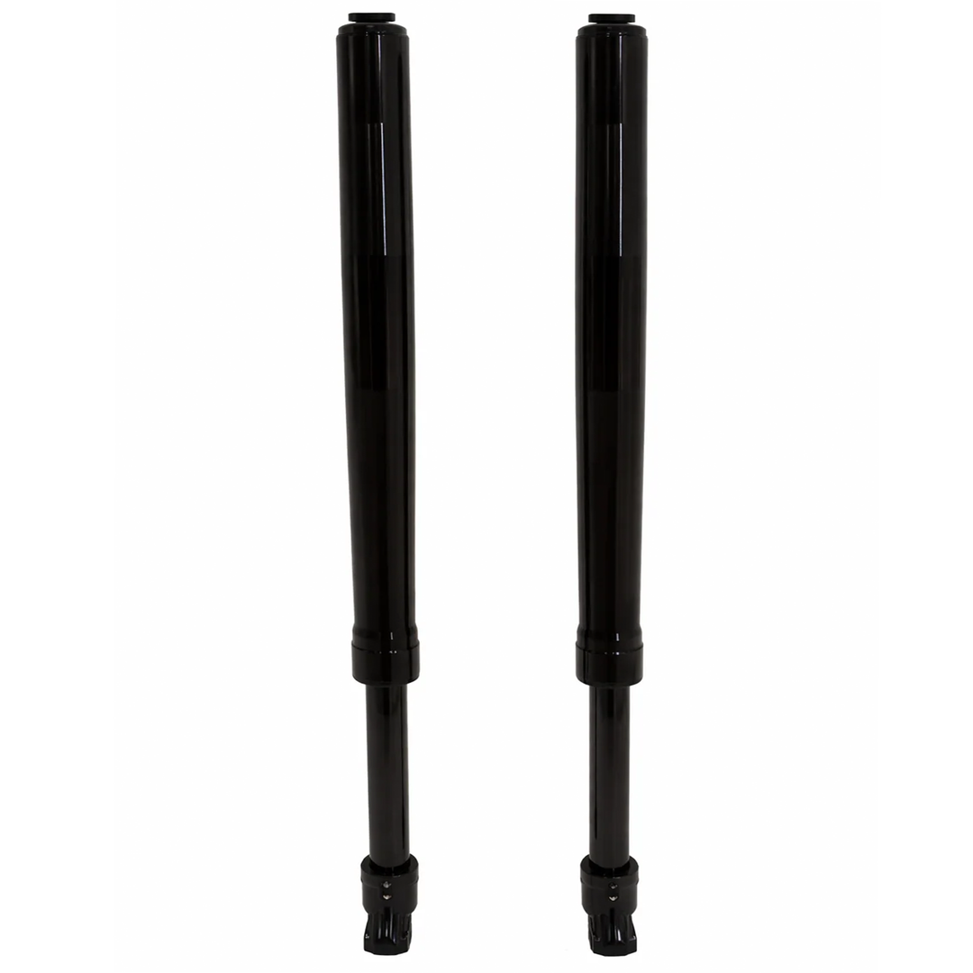 Upgraded adjustable black suspension forks