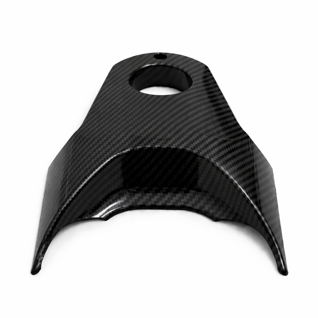 Tuttio battery frame cover in glossy carbon fiber