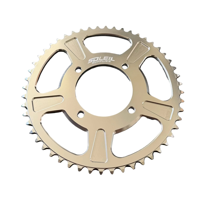 Tuttio Soleil 01 52-tooth rear sprocket in silver