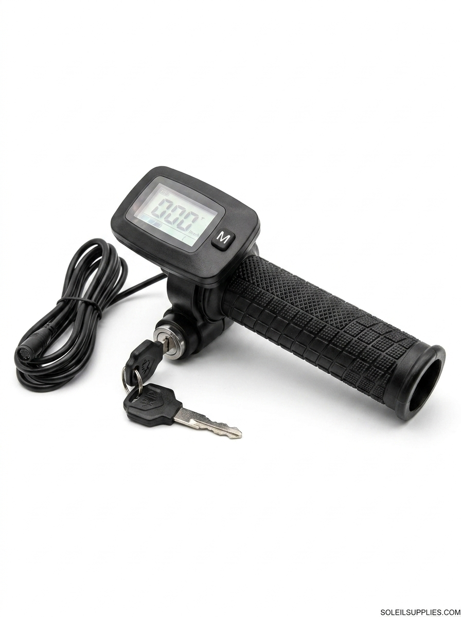 Tuttio Soleil 01 Throttle with Integrated Display & Key Switch