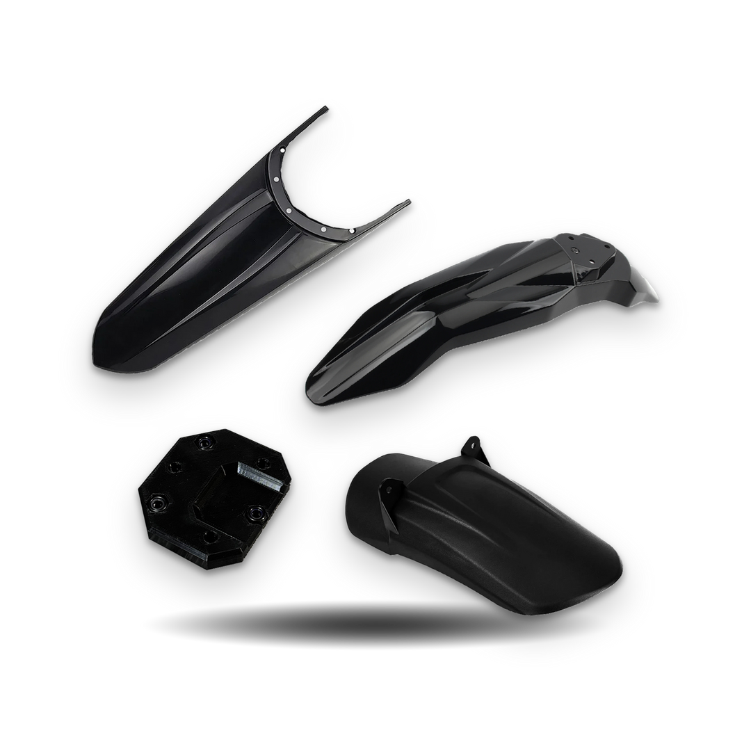 Tuttio Soleil 01 rear fender in glossy black