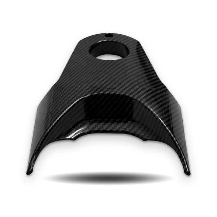 Tuttio battery frame cover in glossy carbon fiber