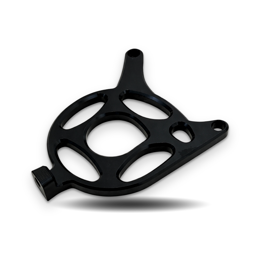 Tuttio Soleil 01 metal prickly motor cover in black