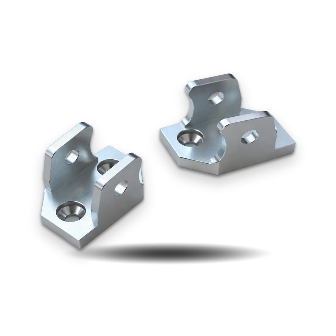 Tuttio Soleil 01 upgraded CNC peg mount in silver