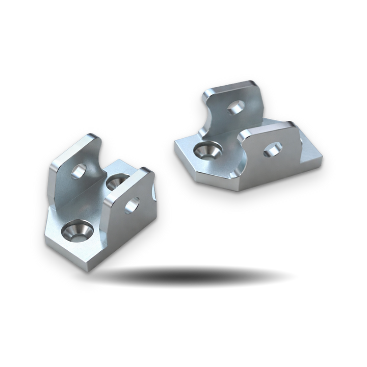 Tuttio Soleil 01 upgraded CNC peg mount in silver