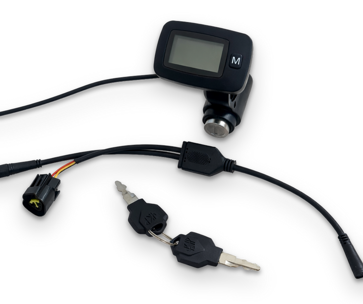 Tuttio Soleil 01 upgraded Surron throttle installed on bike