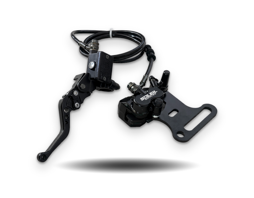Tuttio Soleil 01 rear brake kit with 220mm floating rotor