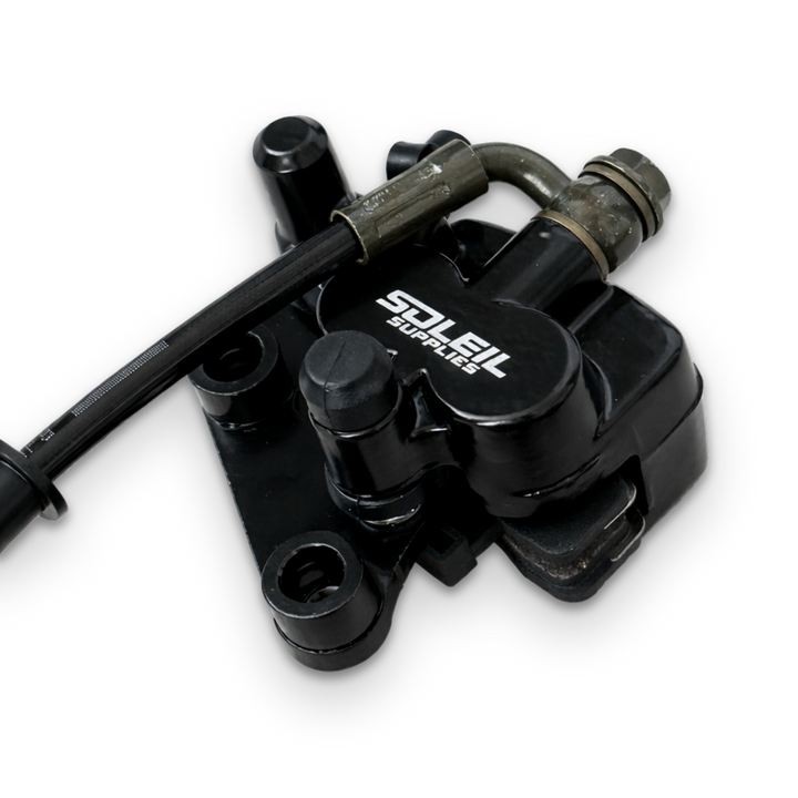 Tuttio Soleil 01 front brake caliper upgrade close-up