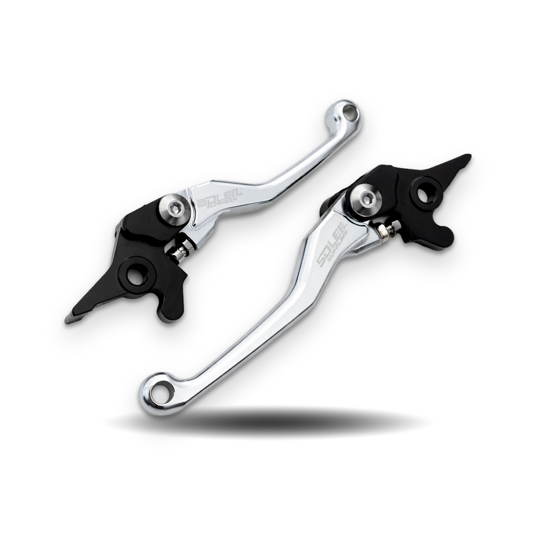 Tuttio Soleil 01 upgraded folding brake lever in silver