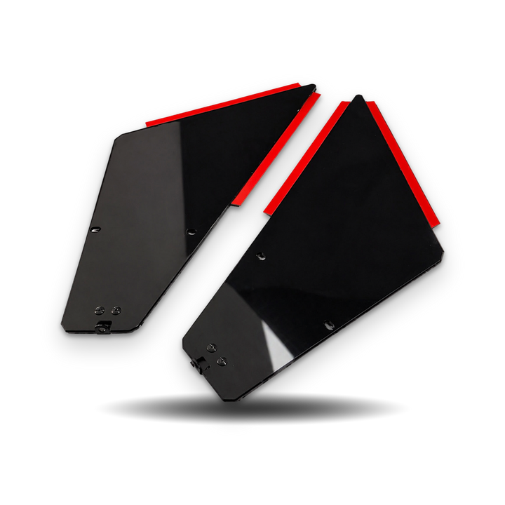 Tuttio glossy black battery side panels upgrade