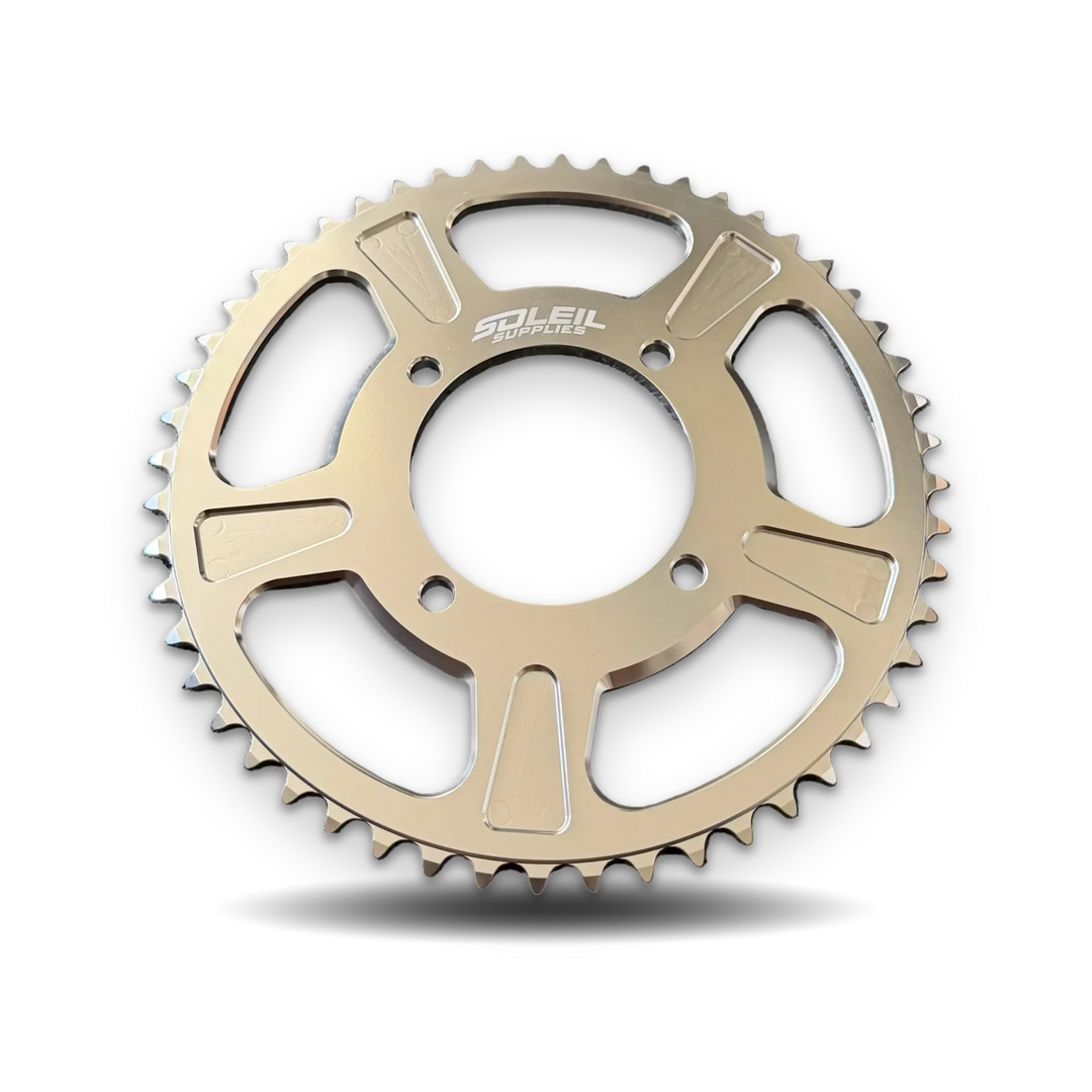 Tuttio Soleil 01 52-tooth rear sprocket in silver