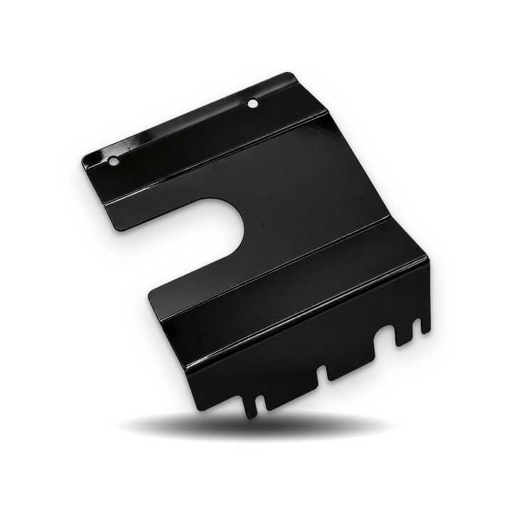 Tuttio Upgraded Bash Guard in Glossy Black on a white background