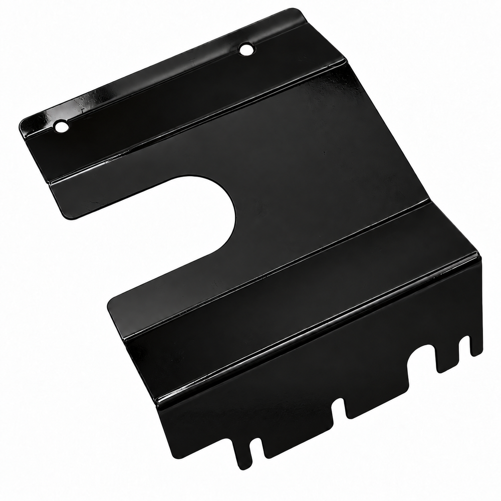 Tuttio Upgraded Bash Guard in Glossy Black on a white background
